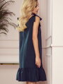 Elegantní dámské šaty 306-2 ROSITA smaragd 