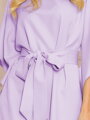 Dámské společenské šaty oversize 287-8 fialové