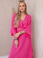 Mušelínové šaty fuksia ART88529
