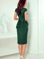 Dámské elegantní midi šaty 192-10 zelená