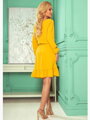 Elegantní šaty na léto 295-6 hořčicové