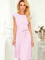Dámské šaty s plisovanou sukní 311-6 lila-fialová