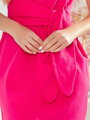Dámské pouzdrové šaty 370-1 v růžové barvě