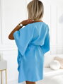 Trendy dámské šaty 287-26 v babyblue barvě