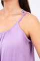 Dámské letní šaty s tenkými ramínky 9080 fialová