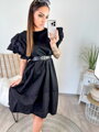 Elegantní dámské šaty v černé barvě