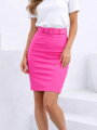 Stylová dámská sukně v růžové barvě