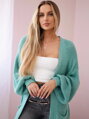 Oversized dámský kardigan IT-8 mentol