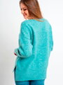 Dámský pletený oversize svetr ORION mint 