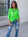 Stylový dámský svetr NEONGREEN 