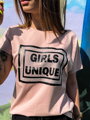 Dámské triko MFY GIRLS UNIQUE růžové