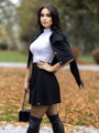 Černá moderní VSB LISA sukně