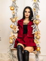 Dámský komplet VSB MEGAN burgundy 