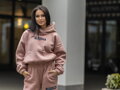 Tepláková souprava VSB RUBY v baby pink barvě 