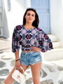 Elegantní dámský top VSB LESIA na vázání 