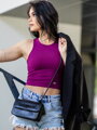 Stylový dámský VSB LOLLY croptop purple