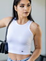 Dámský VSB LOLLY croptop bílý 