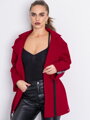 Dámsky kabát VSB ESTER v burgundy farbe