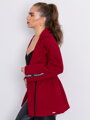 Dámsky kabát VSB ESTER v burgundy farbe