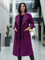Elegantní kabát VSB KLOE fialový