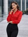 Dámská košile ZORA v červené barvě