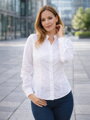 Bílá dámská košile Slim-Fit VS-DK1725