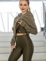 Pohodlné dámské kraťasy VSB NEWSKIN khaki