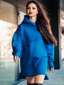 Dámská oversize mikina VSB WELLA blue