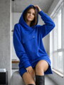 Dámská oversize mikina VSB WELLA blue