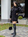 Dámská oversize mikina VSB WELLA black