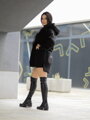 Dámská oversize mikina VSB WELLA black