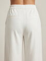 Dámské bílé elegantní kalhoty VSB LEMI