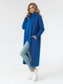 Dámské pončo VSB_collection LONG blue