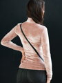 Dámský rolák VSB22 VELUR dusty pink