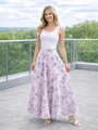 Dámská MAXI sukně VS-SU-1851 květovaná