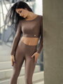 Croptop VSB NEWSKIN brown 