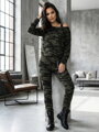 Dámská tepláková souprava VSB-KATTY 02 ARMY zelená