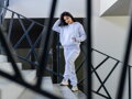 Modny dres VSB SIDE white
