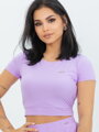 Croptop ve fialové barvě VSB TALIA