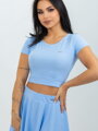 Dámský modrý croptop VSB TALIA 