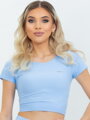 Dámský modrý croptop VSB TALIA 