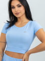 Dámský modrý croptop VSB TALIA 