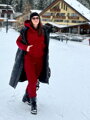 Dámská moderní souprava VSB TERY bordó