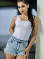 Dámský nátělník TANK TOP v bílé barvě