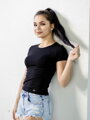 Dámský krátký VSB LENA CROPTOP černý