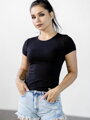 Dámský krátký VSB LENA CROPTOP černý