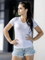 Stylové dámské tričko VSB SELENA s "V" výstřihem 