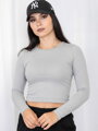 Dámské crop-top tričko s dlouhým rukávem VSB AMI