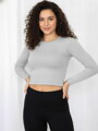 Dámské crop-top tričko s dlouhým rukávem VSB AMI
