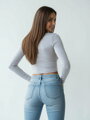 Dámské crop-top tričko s dlouhým rukávem VSB AMI